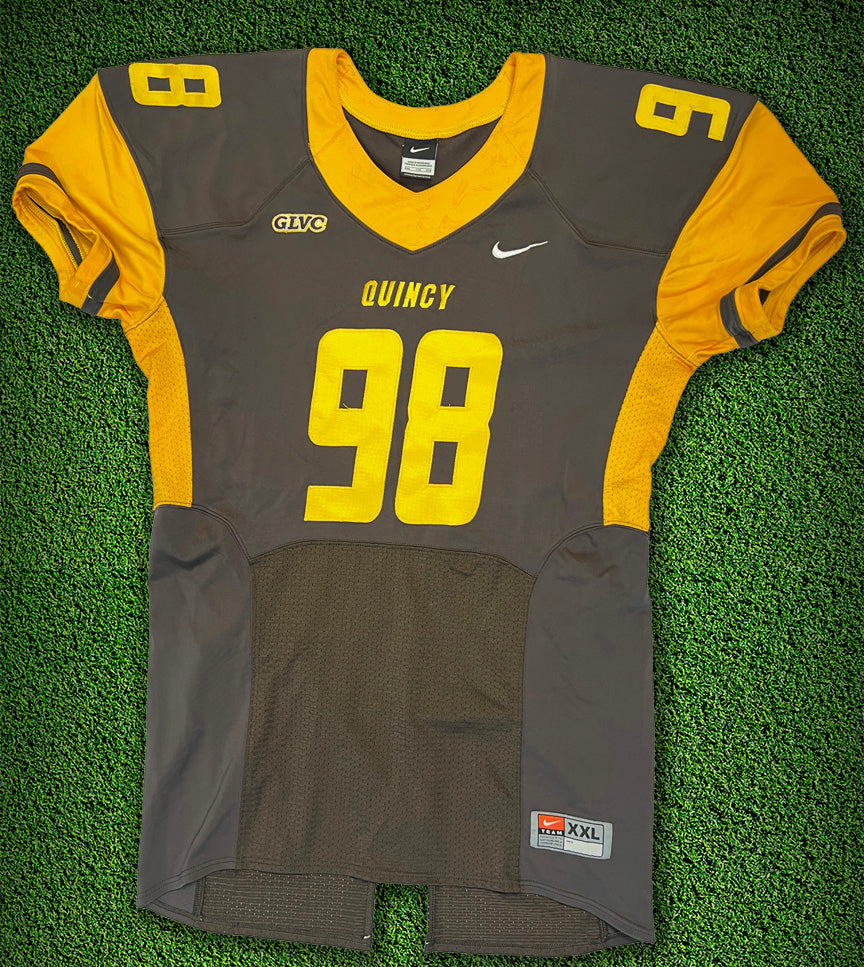 Nike Embroidered (Multi-Tone) Brown with Yellow Trim