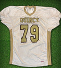 Screen Printed Riddell White with Gold